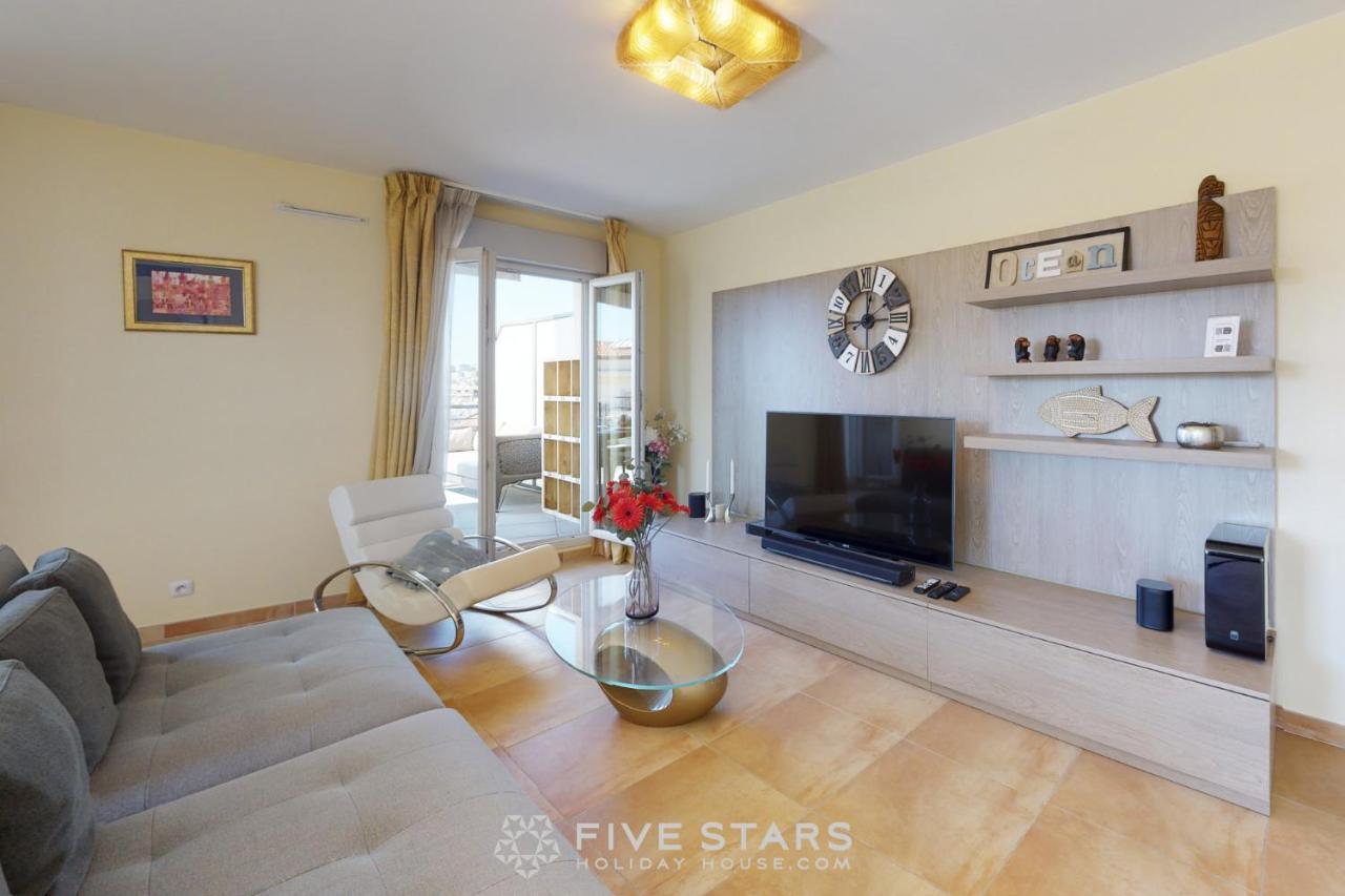 Luxury Beach Five Stars Holiday House Ницца Экстерьер фото